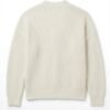 Cashmere Rib-Knit Cardigan – Relaxed V-Neck back Cashmere Rib-Knit Cardigan – Relaxed V-Neck back